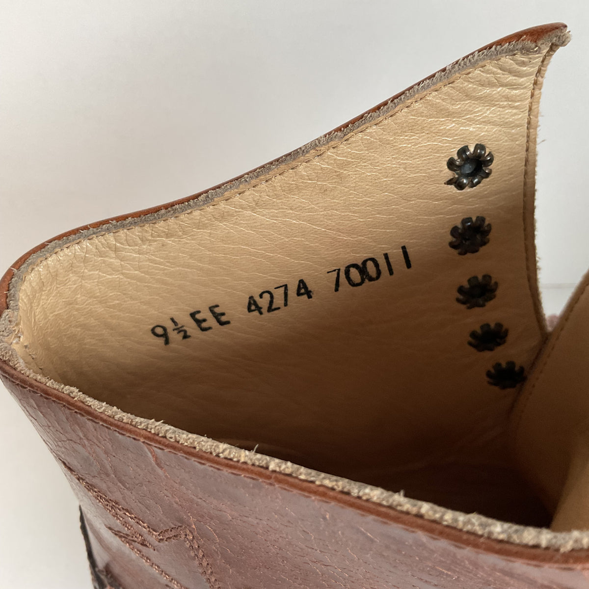Corral’s Circle G Western Boots | Lace Up Packer | Men’s 9.5 EE