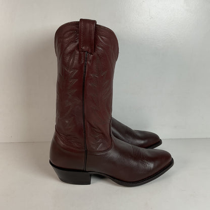 Vintage Nocona Deer Skin Cowboy Boots — USA Made — Original Box — 9 EE