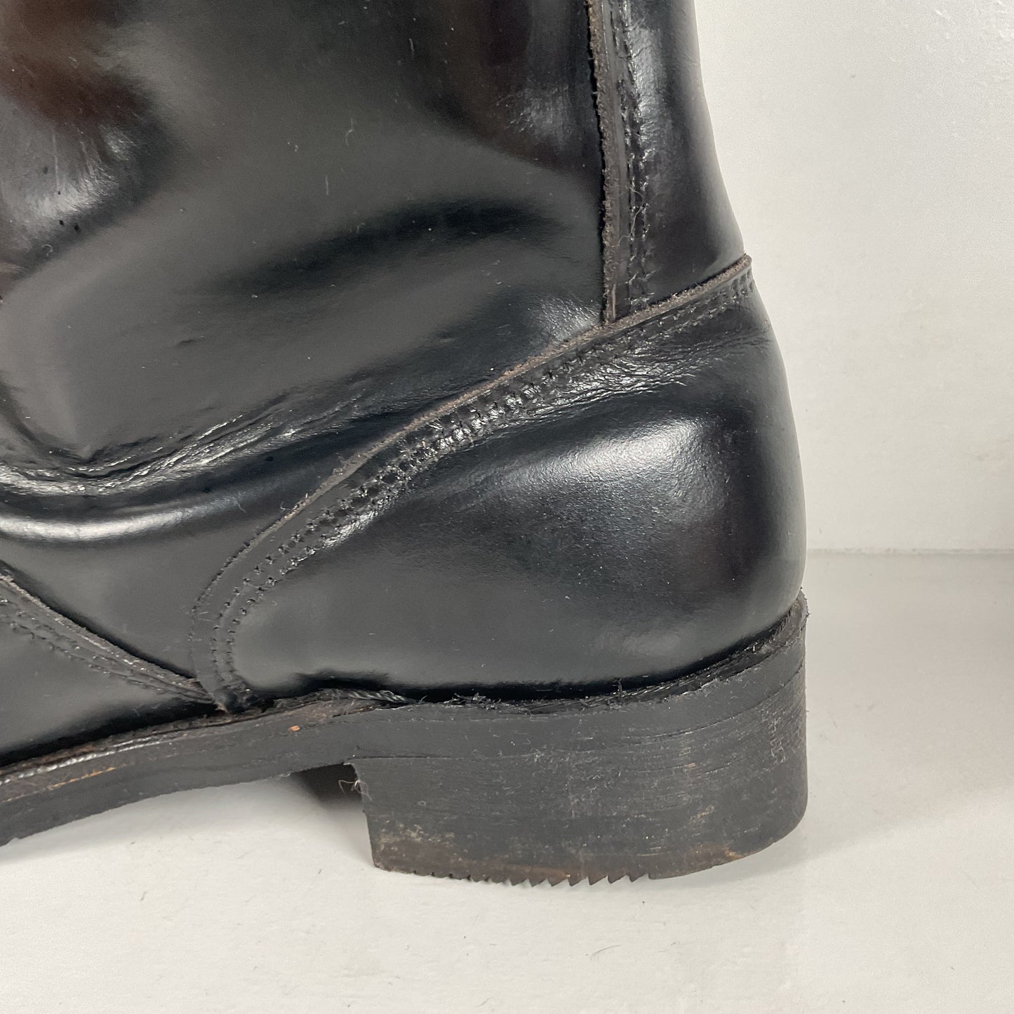 Vintage Harley Davidson Tall Patrol Boots | Glossy | Engineer | Men’s 11