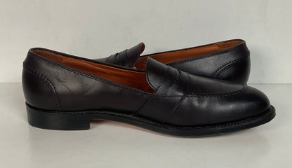 Alden New England Penny Loafer 11 AA Style 683 Burgundy Calf Skin