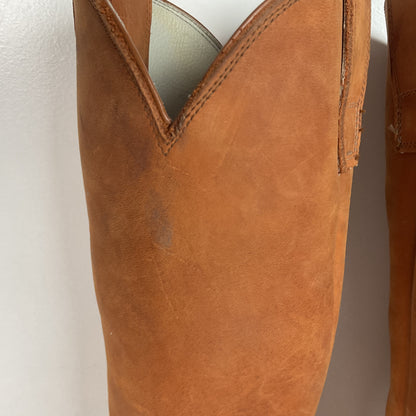 Stewart Fine Handmade Cowboy Boots | Nubuck | Custom | Men’s 6 EE | Women’s ￼7
