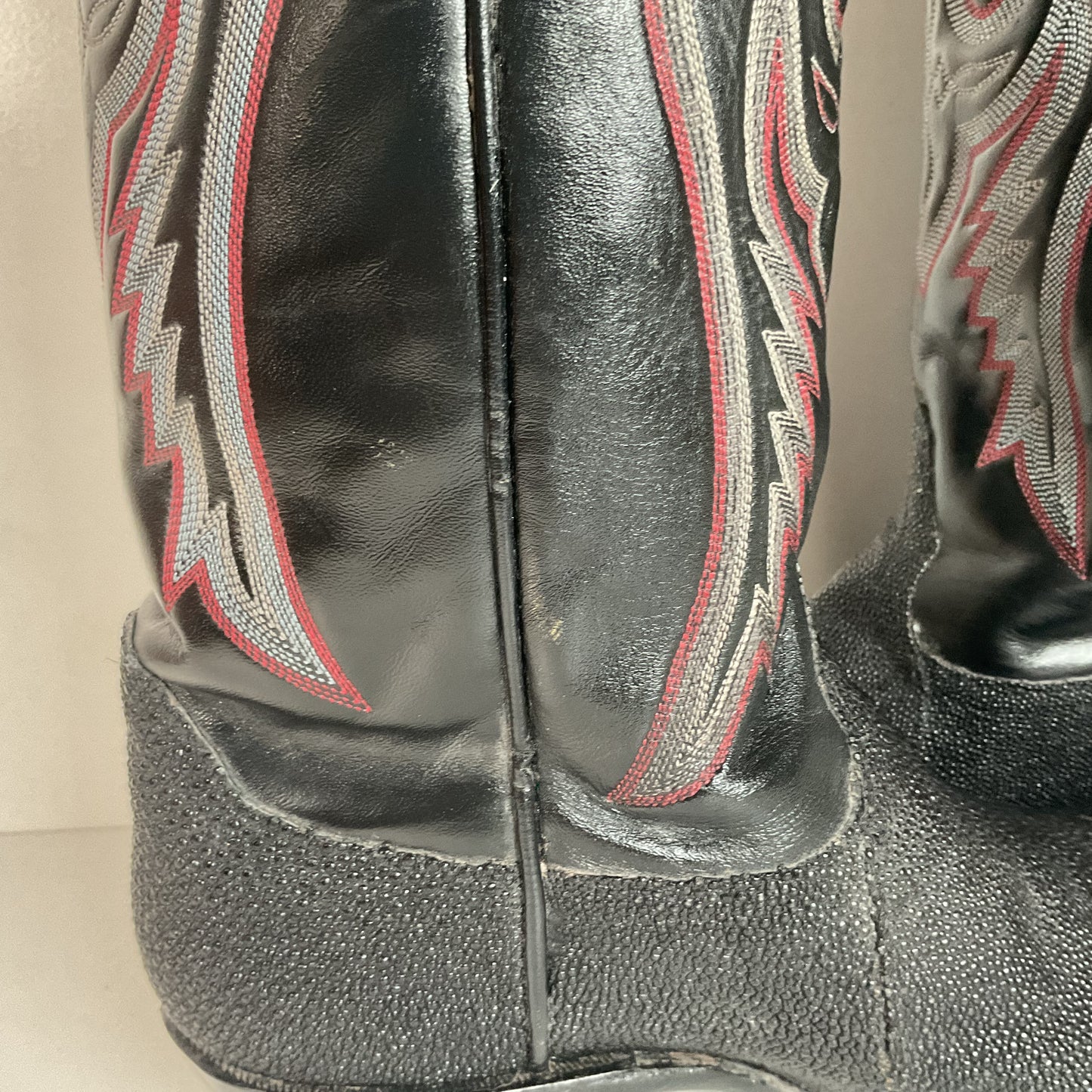 Men’s Exotic Sea Stingray Cowboy Boots 8.5 D