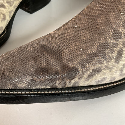 Karung Snakeskin Cowboy Boots | Water Snake | Exotic | Men’s 10.5