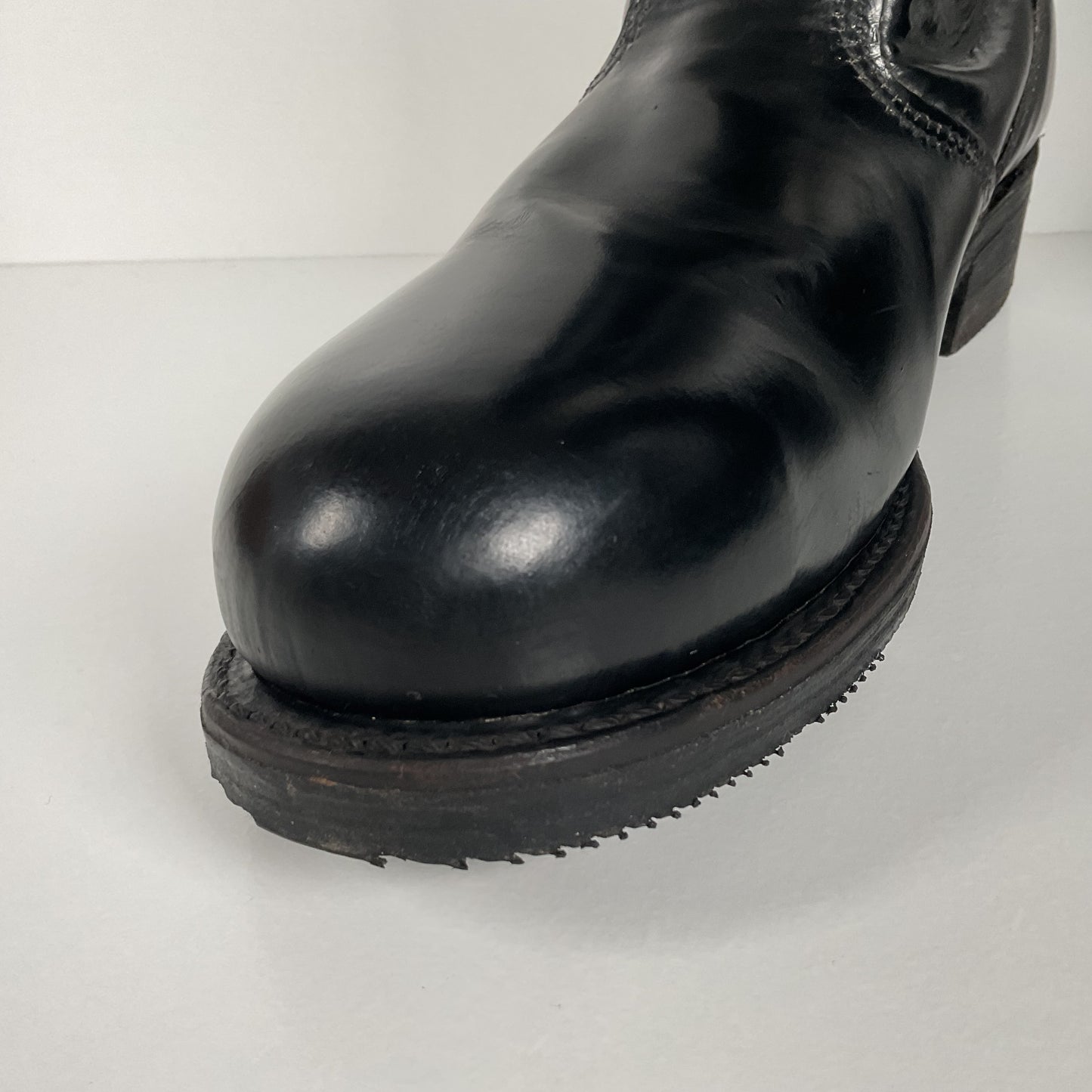 Vintage Harley Davidson Tall Patrol Boots | Glossy | Engineer | Men’s 11