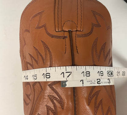Vintage Olathe Sea Bass Cowboy Boots | Exotic | USA Made | 13 EE