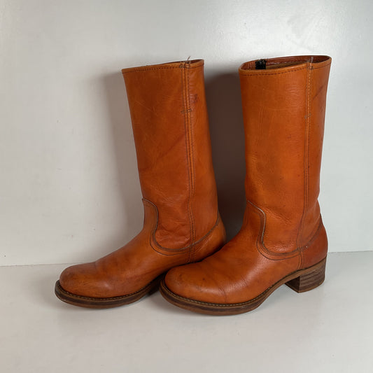 Vintage Men’s Campus Boots 10 D USA Made Chunky