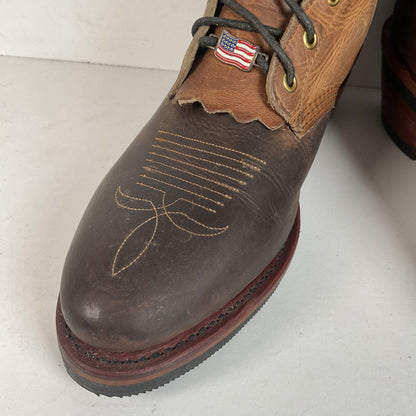 Chippewa Crazy Horse Packer Boots 11 B (Narrow) USA Made