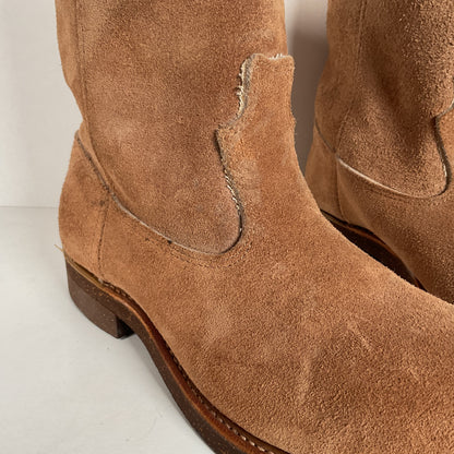 Vintage Sears Roebuck Wellington Boots | Rough Out Suede | Wearmaster | 8 D