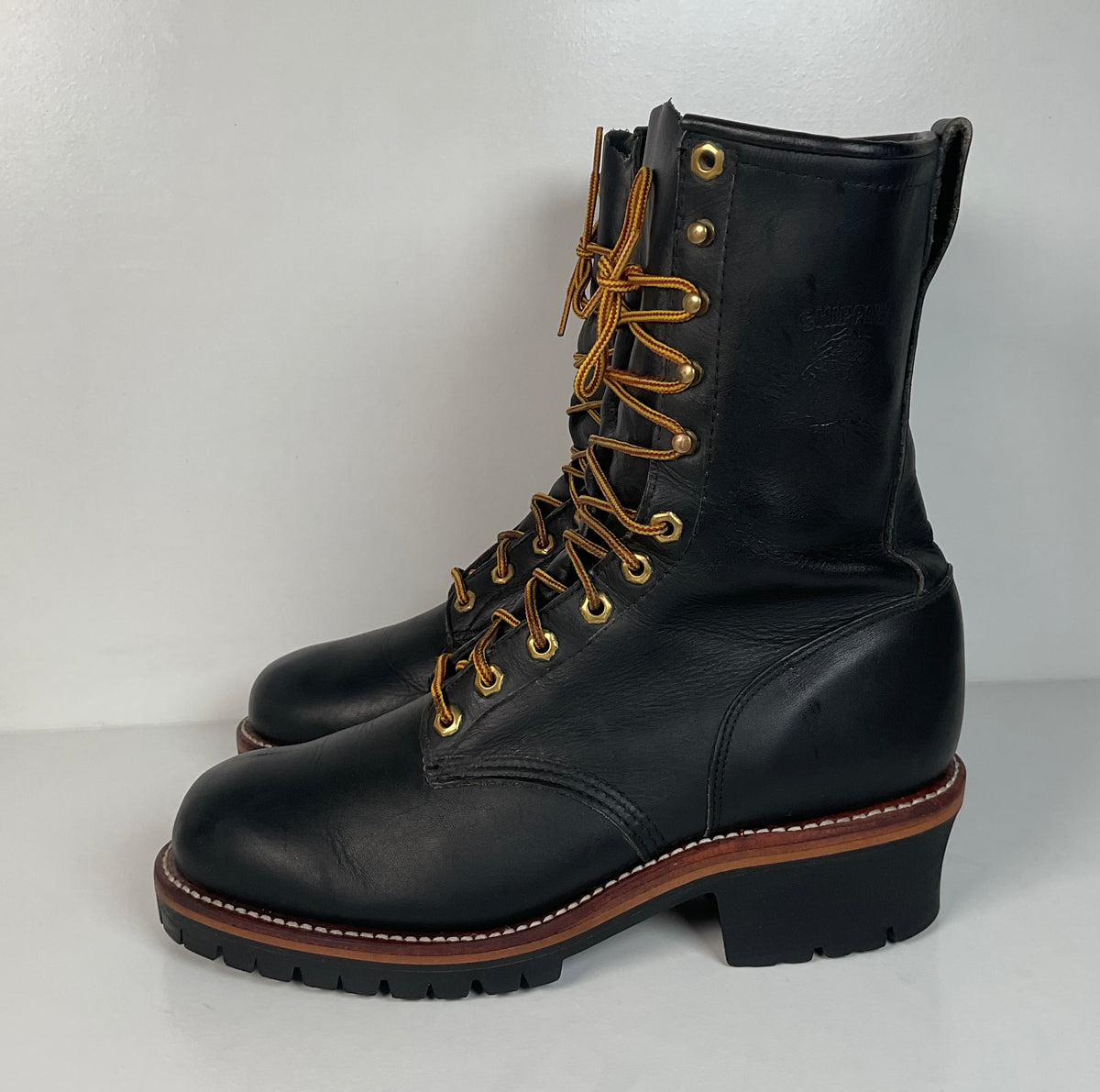 Vintage Chippewa Super Logger Boots | Soft Toe | USA Made | Men’s 9.5 D