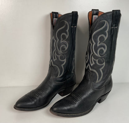 Vintage Nocona Bull Shoulder Cowboy Boots | USA Made | Men’s 10 D
