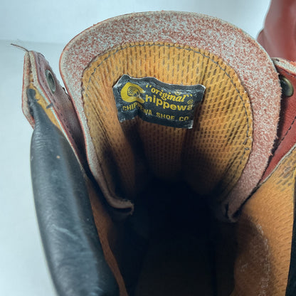 Vintage Chippewa Crepe Sport Boots 11 D USA Made Soft Toe