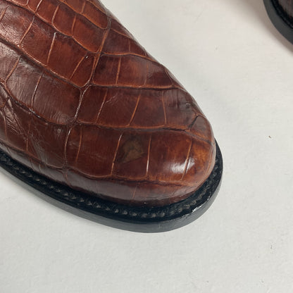 Vintage Alligator Skin Roper Boots 8.5 Custom Western Wear