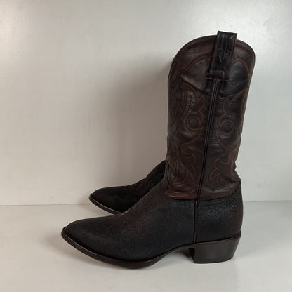 Alvies Rickshaw Stingray Cowboy Boots 10.5 E Exotic