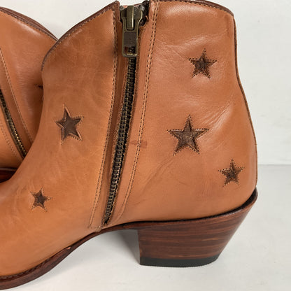 Ranch Road Pee Wee Cowboy Boots | Tooled Desert Inlay | Men’s 8.5 | Women’s 9.5