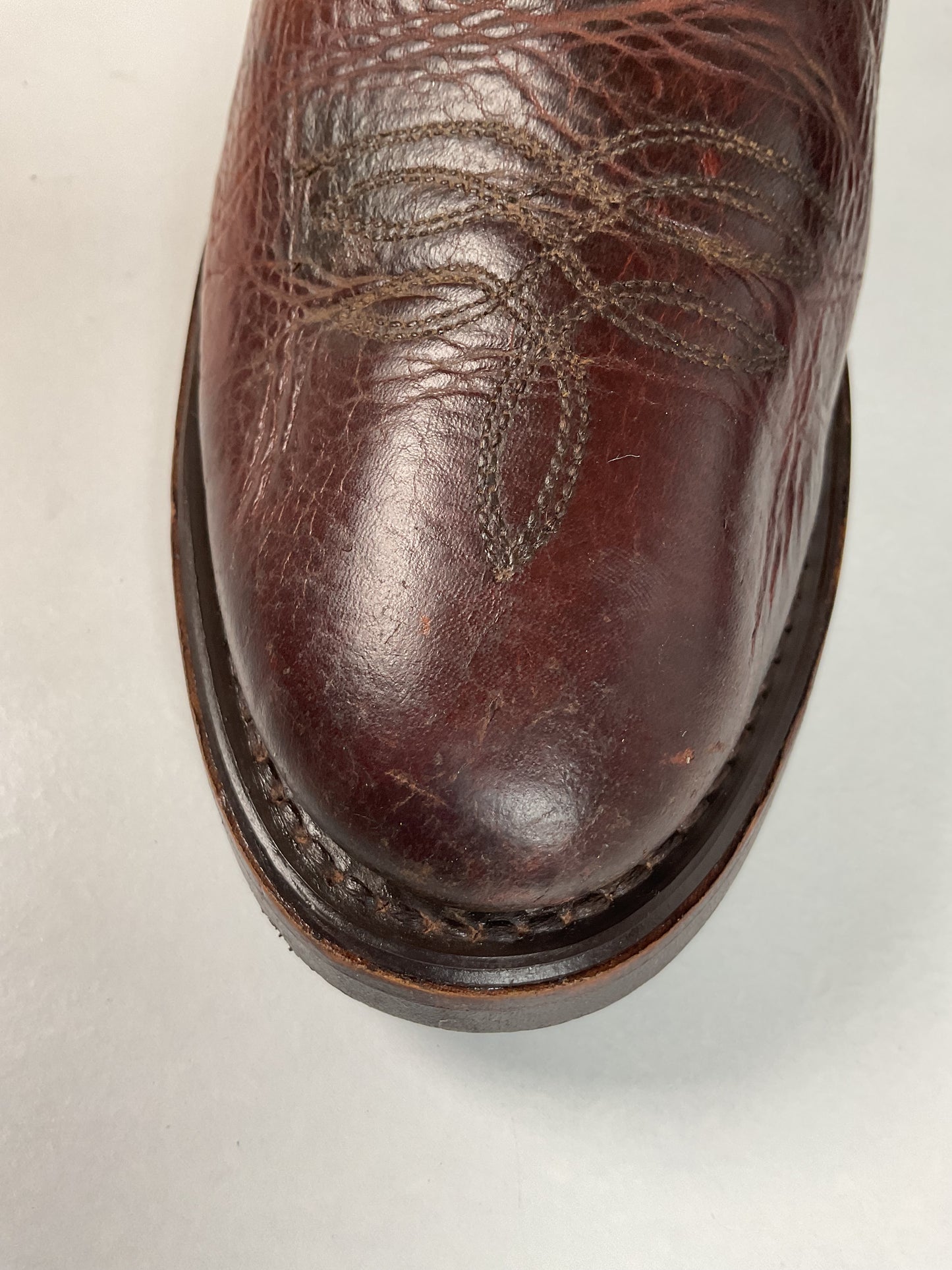 Shepler’s Tall Buckaroo Cowboy Boots 9 D Oil Resistant Work Sole