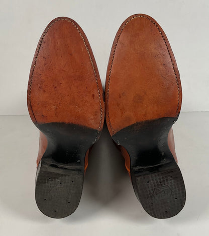 Vintage Tony Lama Teju Lizard Cowboy Boots | Gold Label | Men’s 7 B | Women’s 8