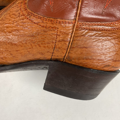 Vintage Shark Skin Cowboy Boots | Exotic | Men’s 9 D