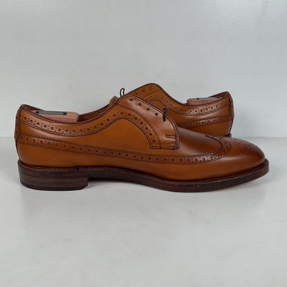 Ralph Lauren Sanderson Burnished Wingtip Shoes | USA Made | 11.5 D