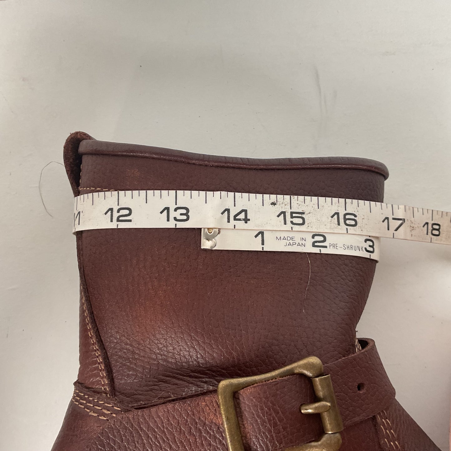 Bison Hide Engineer Boots | Shorty | Custom | PNW | Pacific Northwest | Men’s 9.5