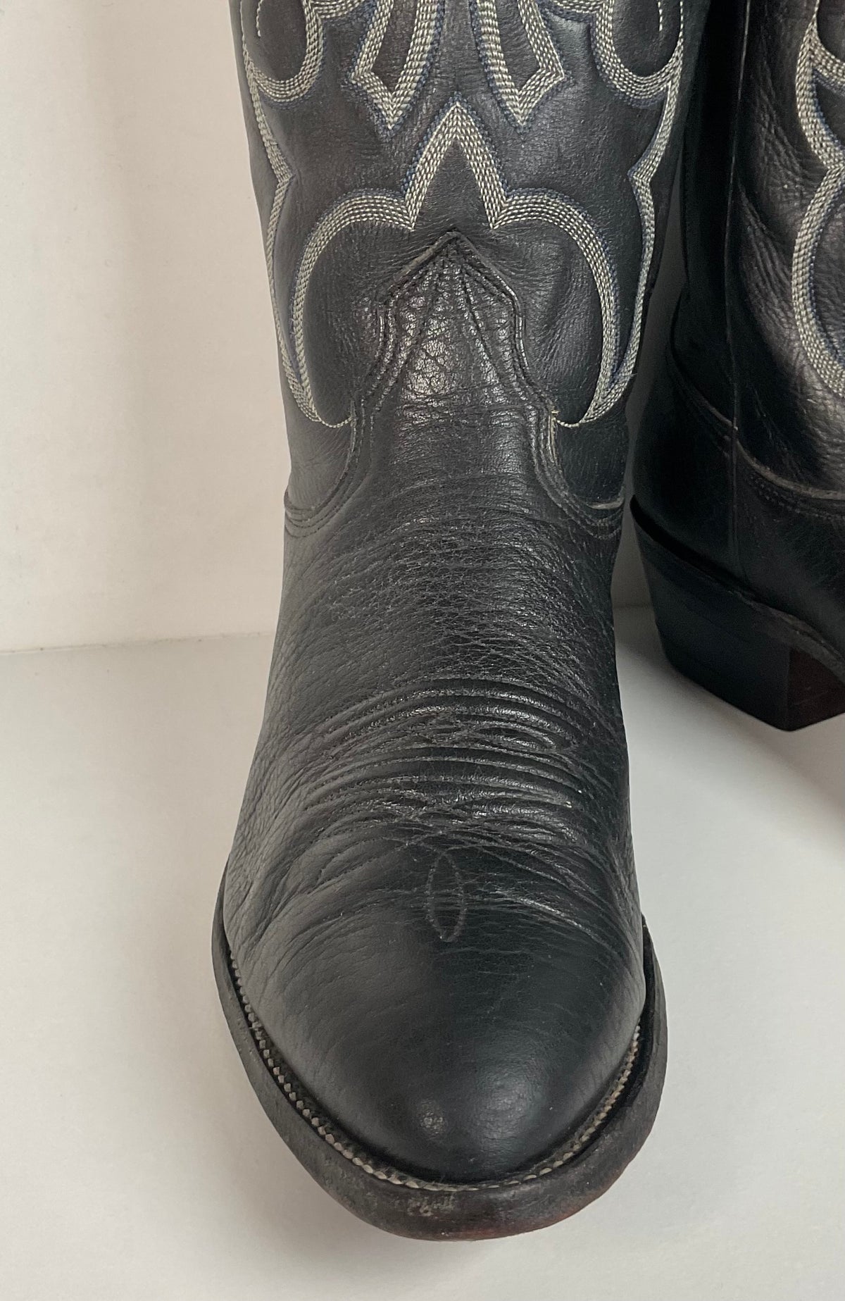 Vintage Nocona Bull Shoulder Cowboy Boots | USA Made | Men’s 10 D