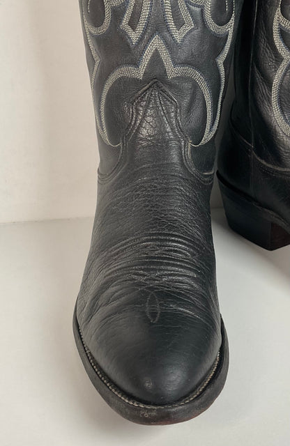 Vintage Nocona Bull Shoulder Cowboy Boots | USA Made | Men’s 10 D