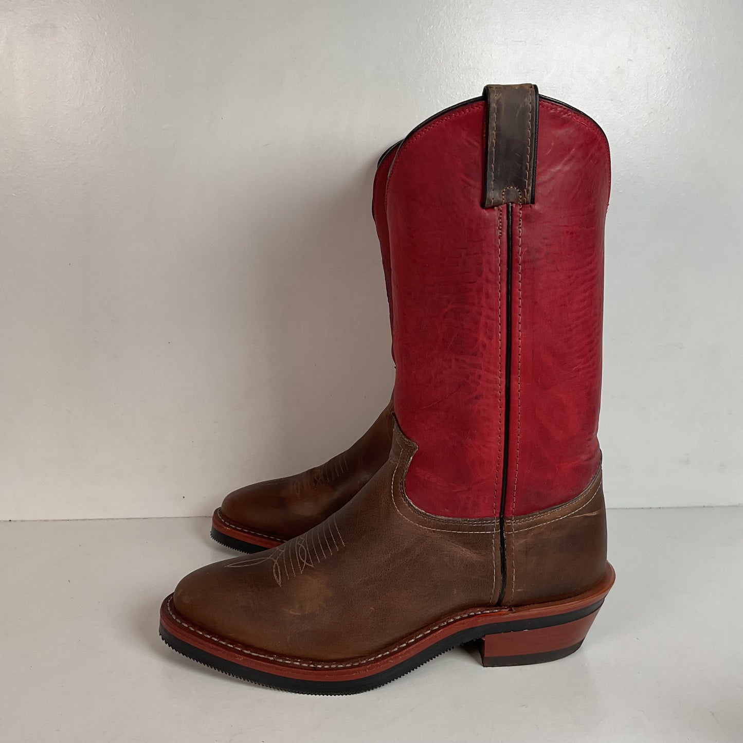 Chippewa Red Arroyo Wellington Boots 9 D USA Made Soft Toe
