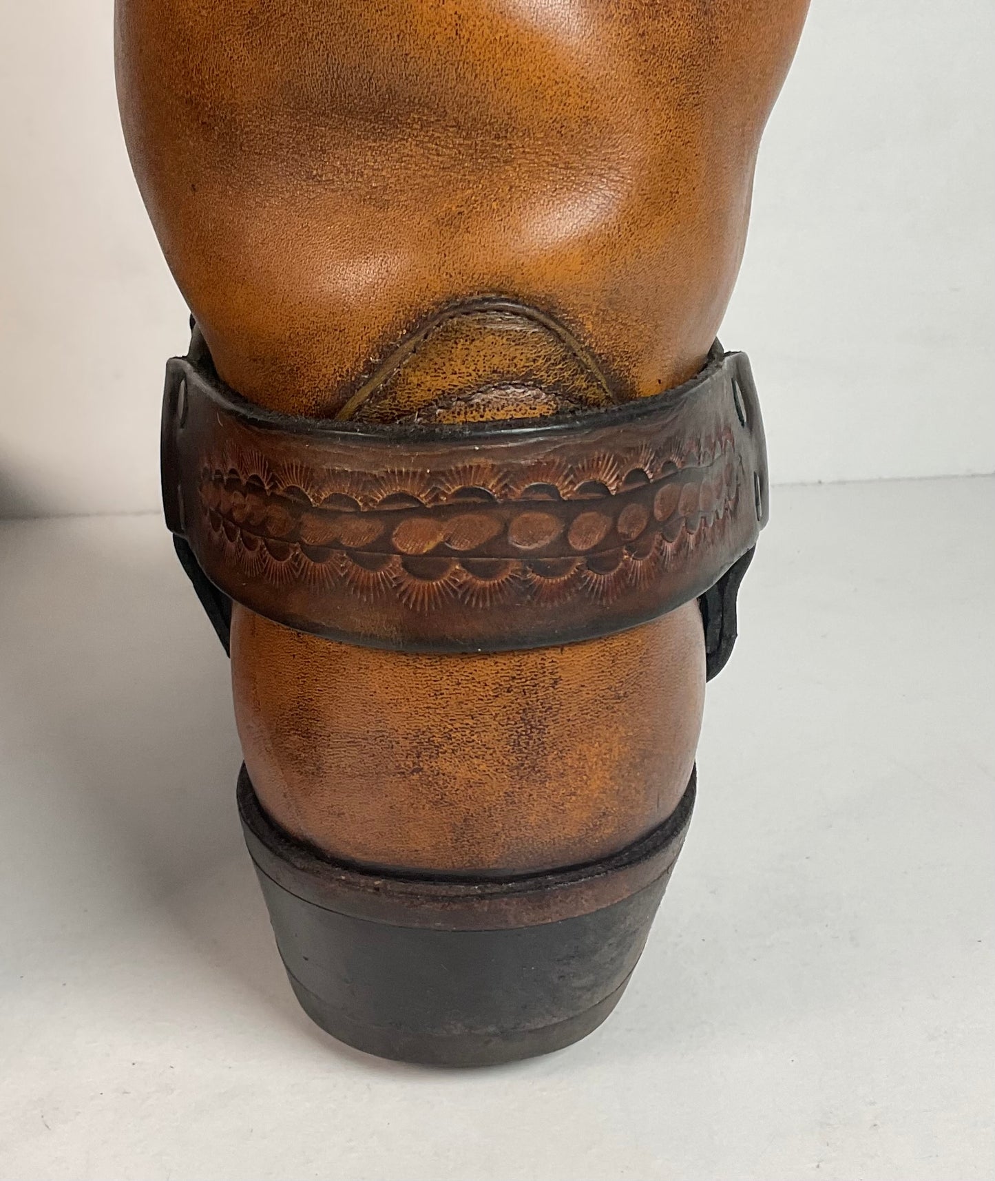 Vintage Frye Black Label Harness Boots Men’s 10 D USA Made