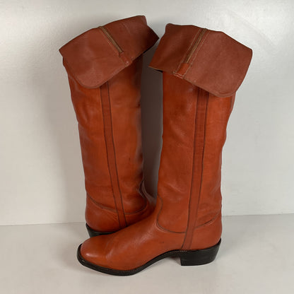 Vintage Western Boots | Over the Knee Style | Olivera’s Customs | Women’s 10