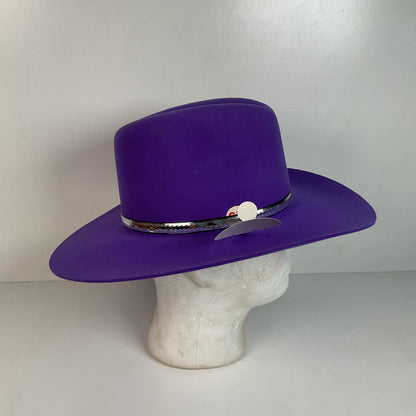 Beaver Brand Purple Cowgirl Hat 6 3/4” USA Made 5X