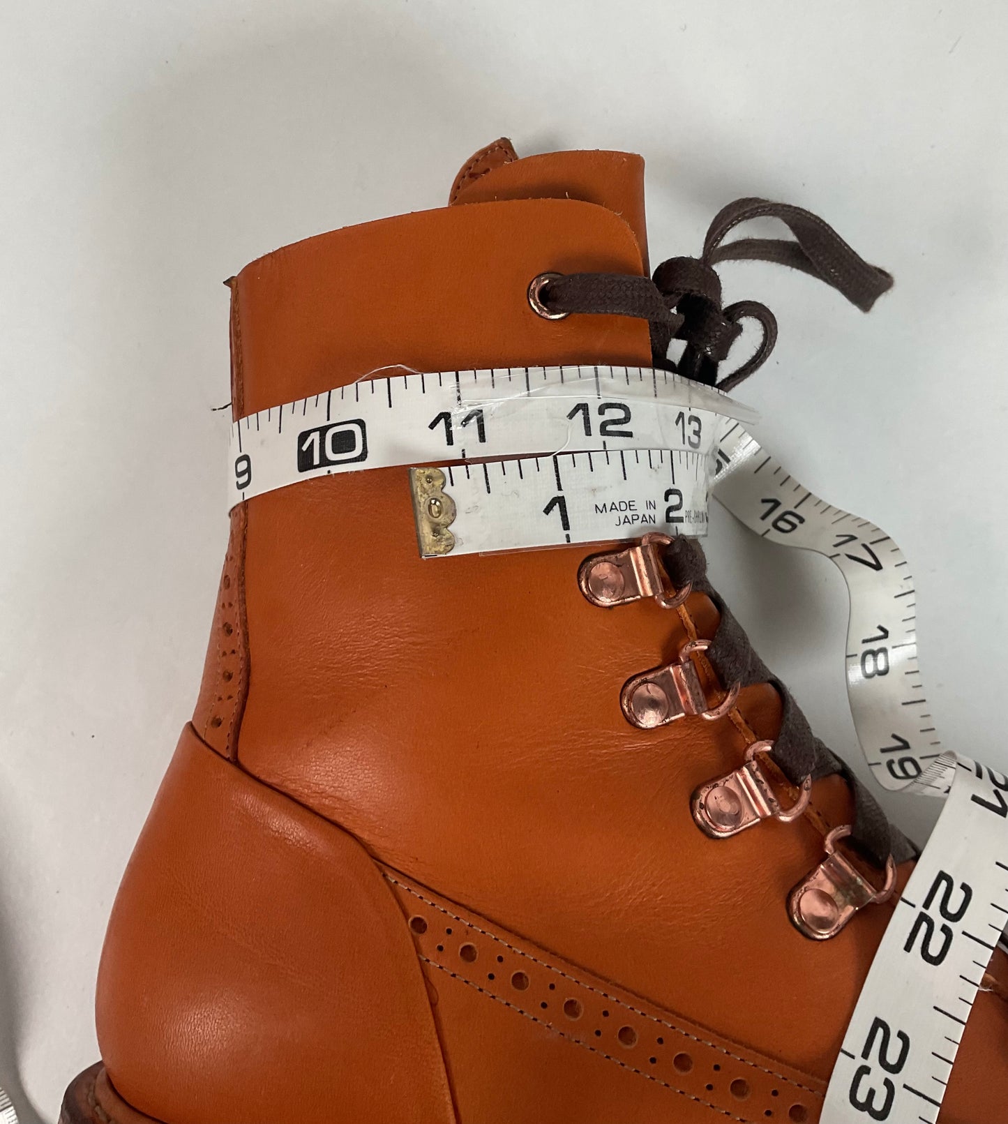 The Office Of Angela Scott Mr. Bernard Leather Combat Boots 37.5 EU | 7.5 US