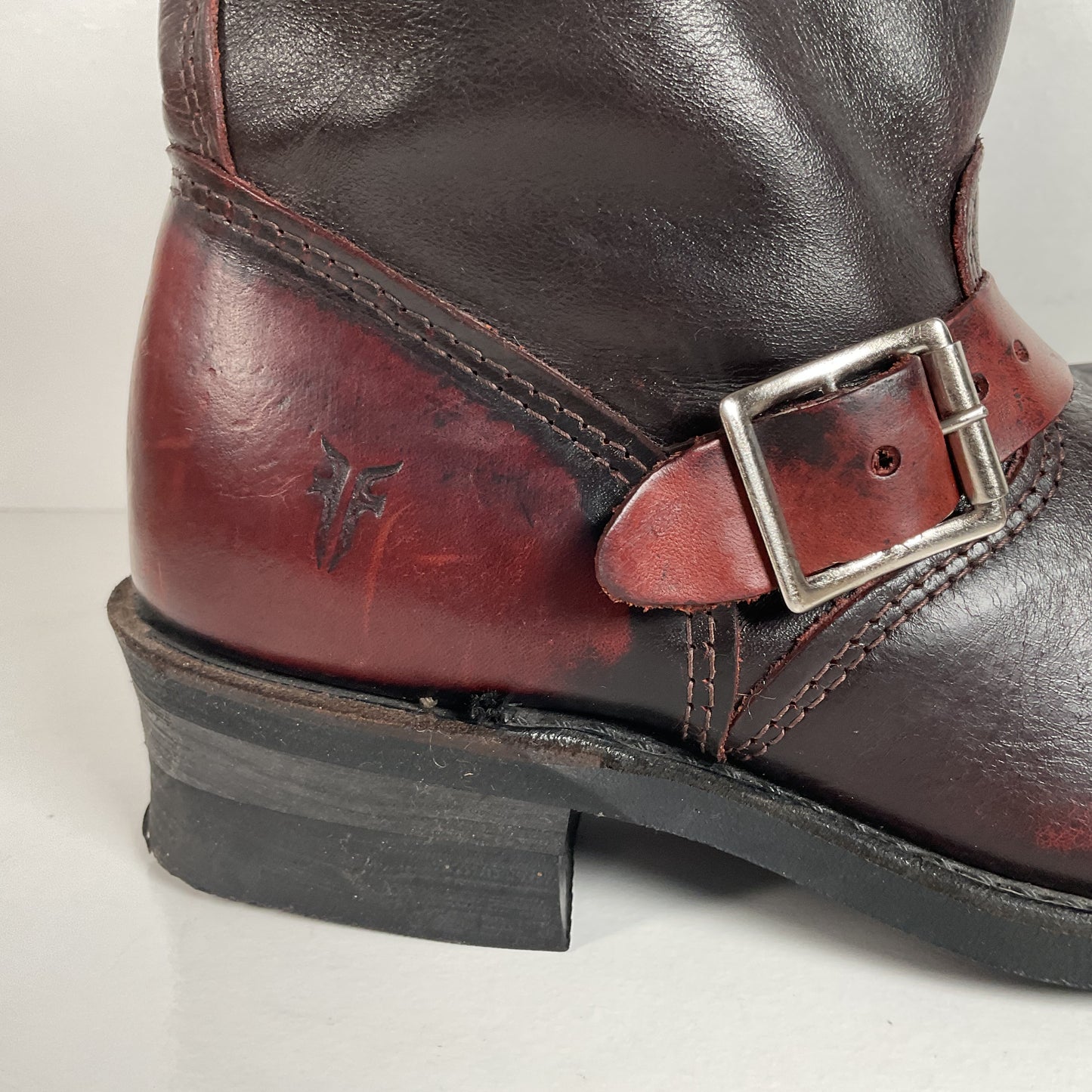 Frye 8r Whiskey Harness Boots | Retired Style | USA Made | Women’s 8.5 M