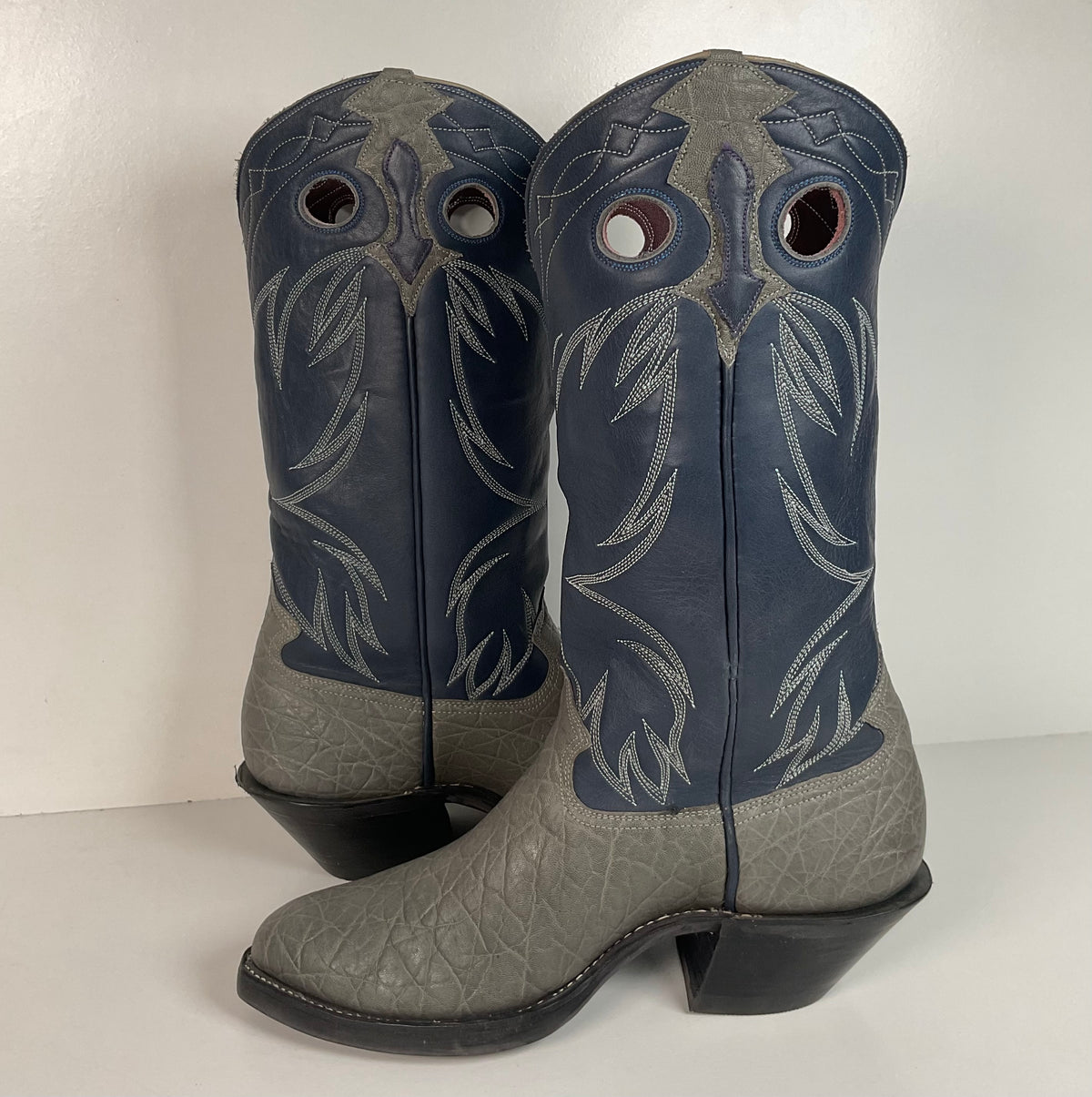No Name Boot Company | Custom Elephant Cowboy Boots | Extra Wide | Men’s 10