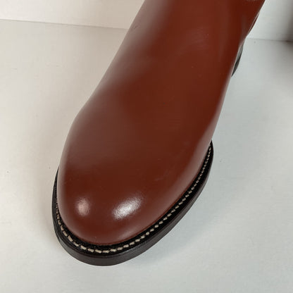 Justin Roper Boots | Brown Calfskin | USA Made | Men’s 8.5 E