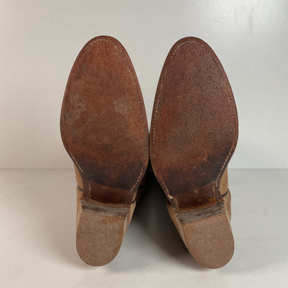 Vintage Frye American Classics Cowboy Boots | Rough Out | USA Made | Men’s 8.5 D