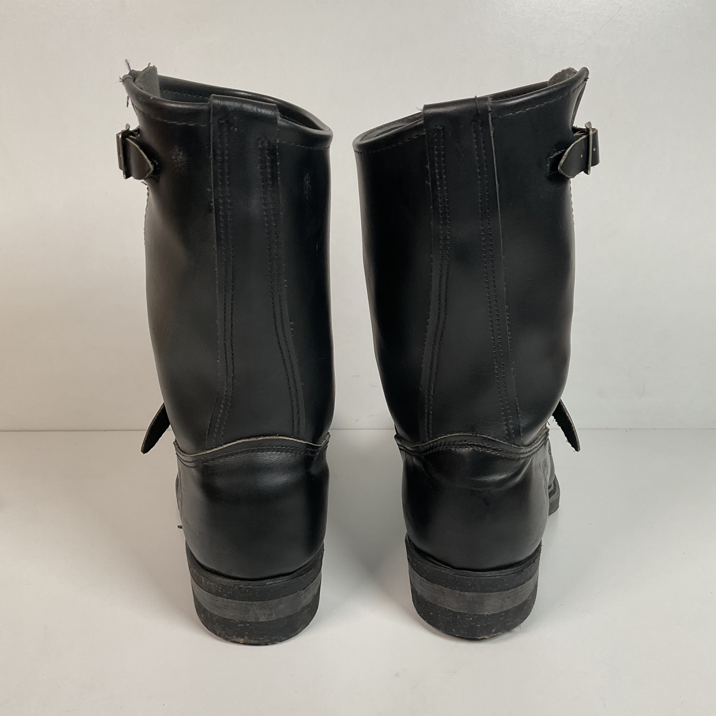 Vintage Brahma Steel Toe Engineer Boots Men's 13 USA Made Corded