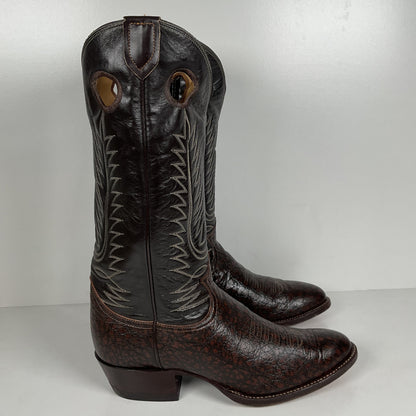 Vintage Tony Lama Caribou Buckaroo Boots | Exotic | Gold Label | Men’s 10 D