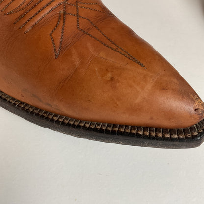 Vintage Justin Fort Worth Cowboy Boots | X Toe | White Label | Men’s 7 D