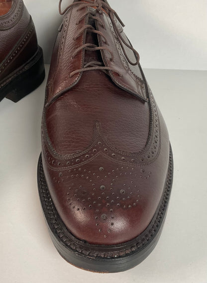 Vintage Florsheim Derby Shoes | Brogued | Longwing | 13 D