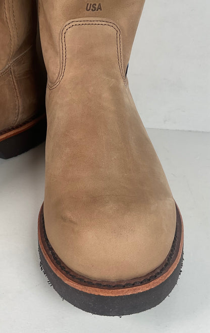 Chippewa Wellington Boots | Nubuck Suede | USA Made | Men’s 12 D