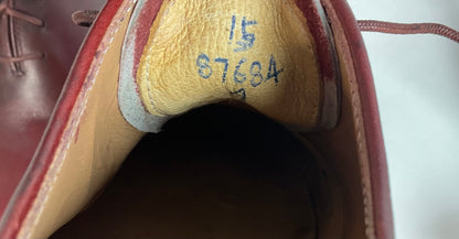 Vintage Lee Kee Whole Cut Oxford Shoes EU 42 | US 9 Deadstock