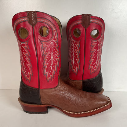 Nocona Shorty Buckaroo Boots 11.5 D Punchy USA Made