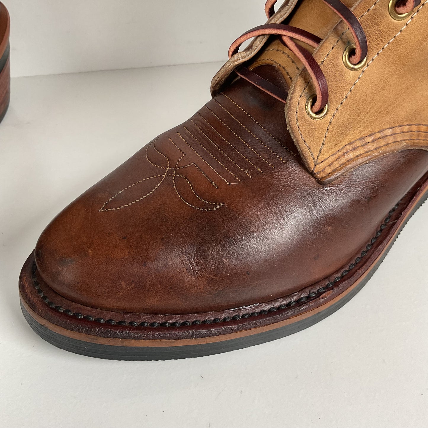 Vintage Chippewa Crazy Horse Packer Boots | USA Made | Men’s 9 D