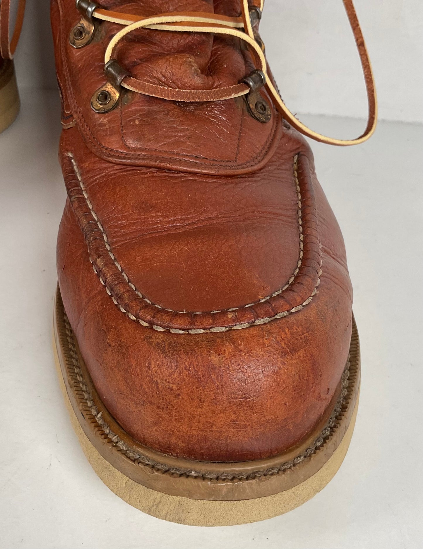 Vintage Montgomery Ward Powerhouse Boots | Moc Toe | Men’s 12 D