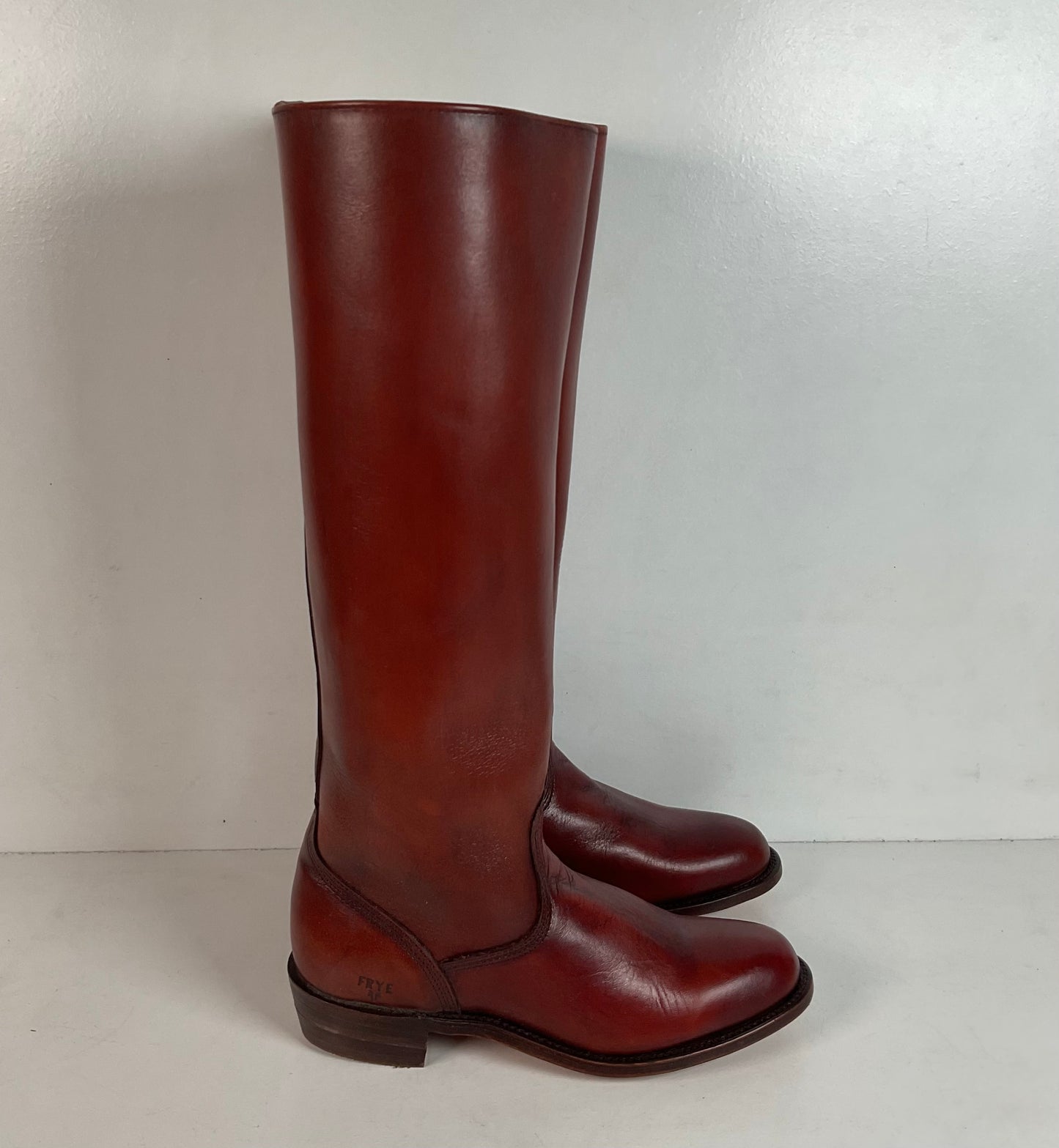 Vintage Frye Dorado Riding Boots 7 B USA Made Campus Original Box