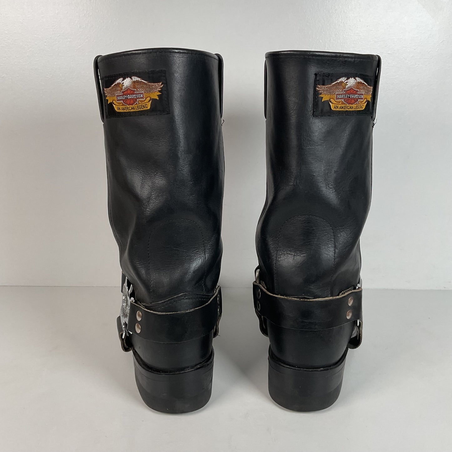 Vintage Harley Davidson Harness Boots | USA Made | Soft Toe | Men’s 11.5 M