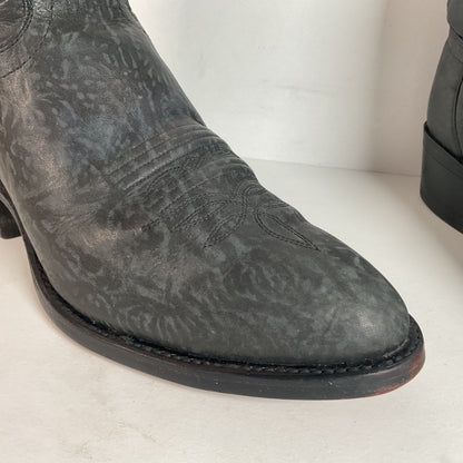 Vintage Texas Sueded Shoulder Cowboy Boots | USA Made | Men’s 8.5 D