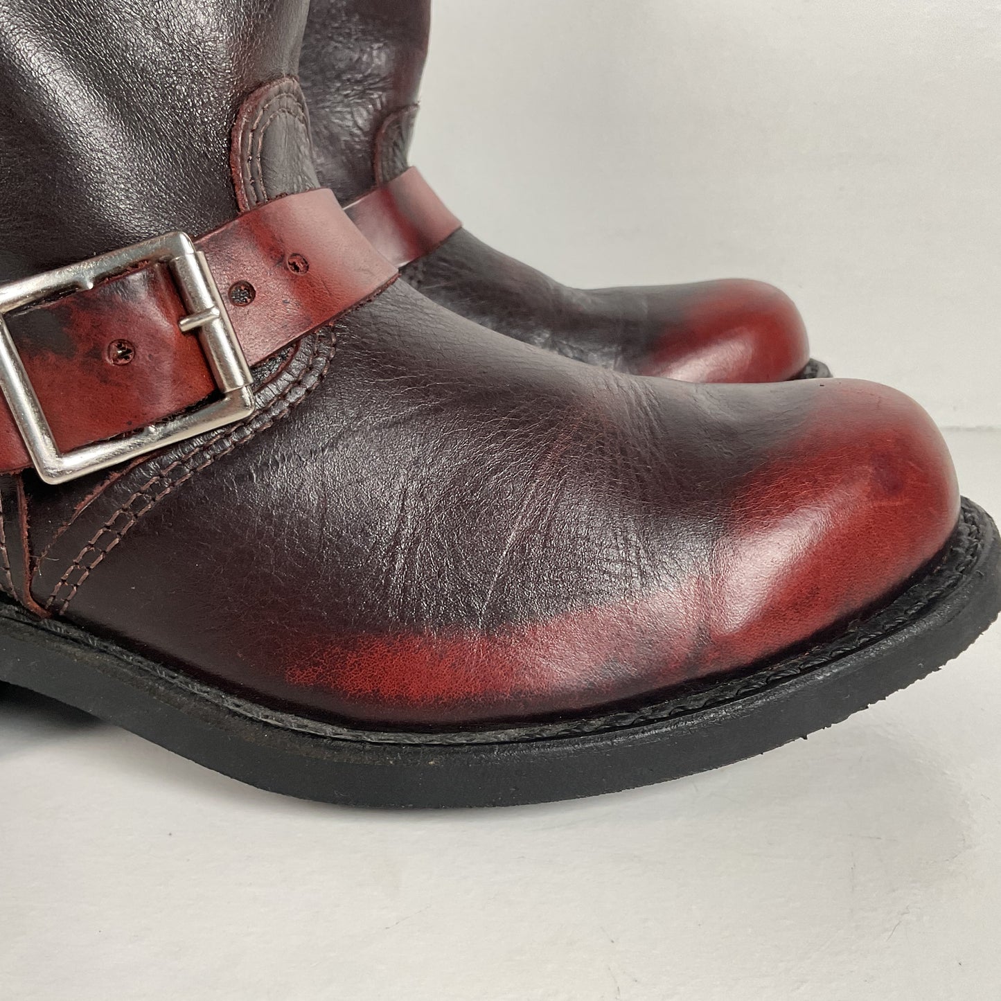 Frye 8r Whiskey Harness Boots | Retired Style | USA Made | Women’s 8.5 M