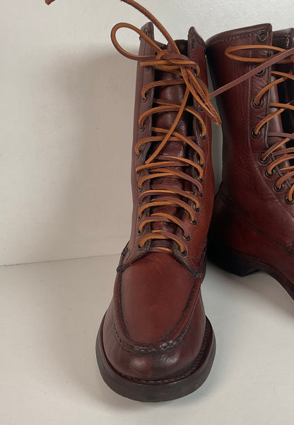 Vintage Russell Moccasin for Abercrombie Fitch Bird Shooter Boots | Men’s 5.5 | Women’s 6.5