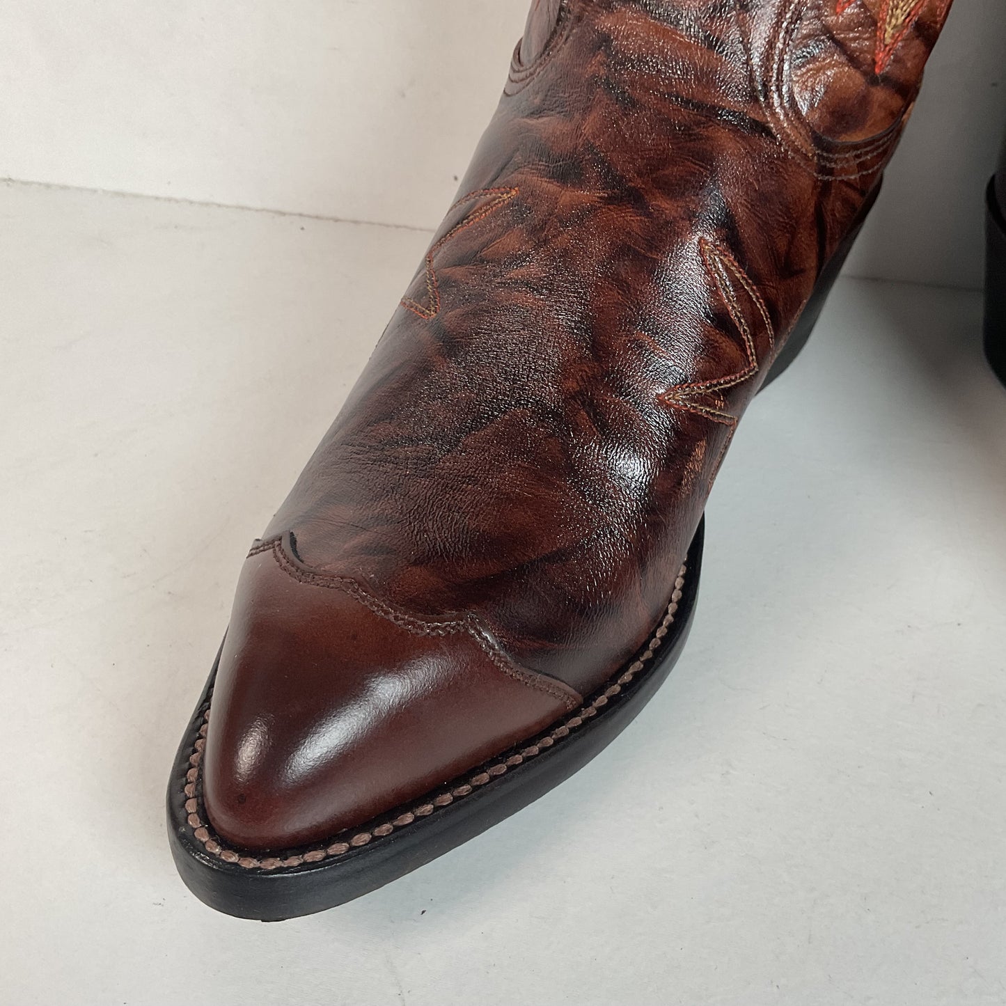 Texas Imperial Wingtip Cowboy Boots | USA Made | Men’s 6.5 | Women’s 7.5