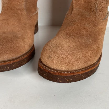 Vintage Sears Roebuck Wellington Boots | Rough Out Suede | Wearmaster | 8 D